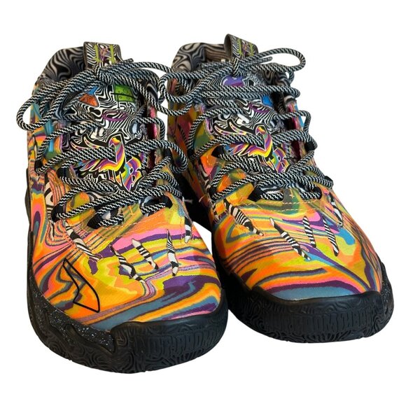 Puma LaMelo Ball MB.03 Dexter's Laboratory (PS) Mens 9.5 Psychedelic Sneakers - Picture 1 of 16